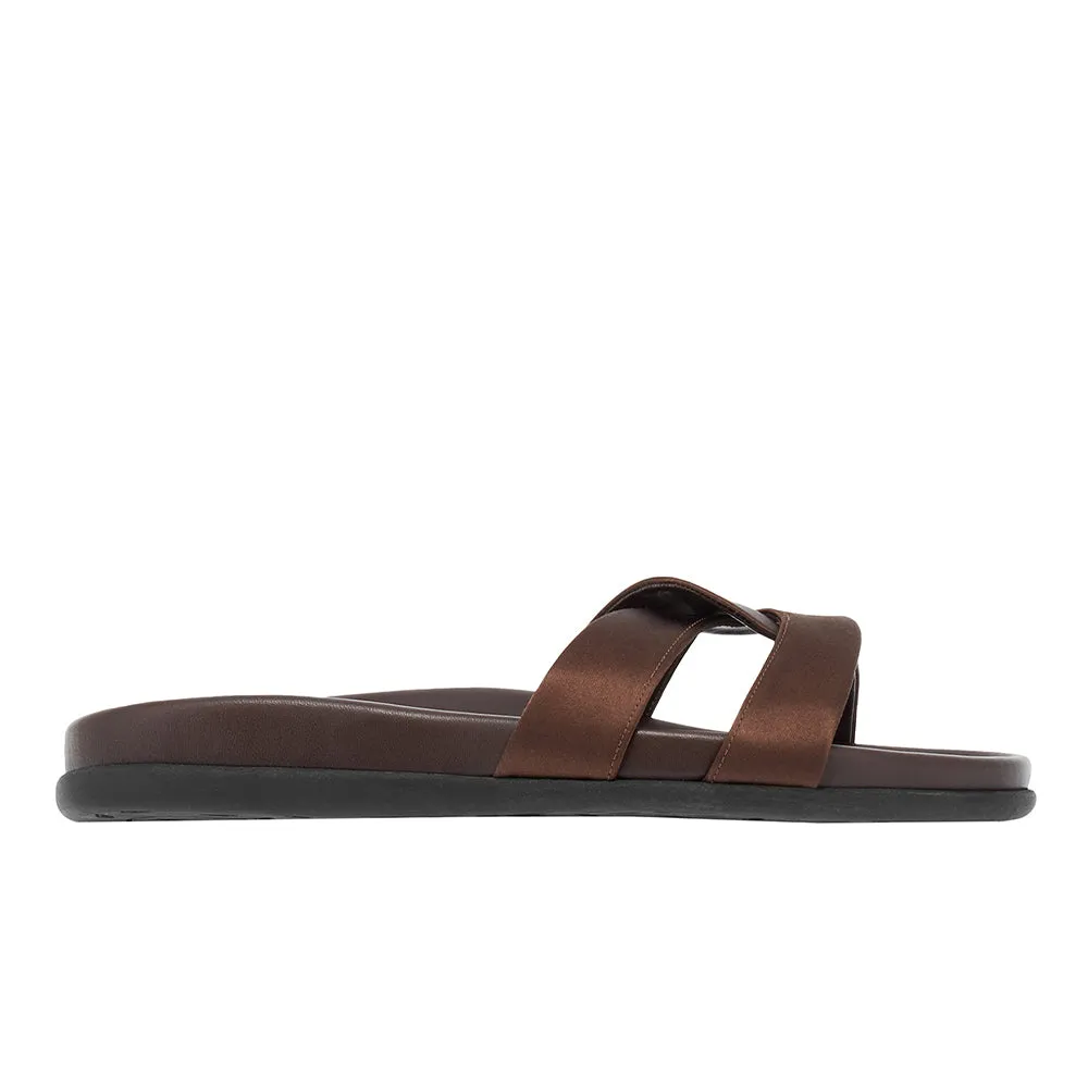 Desmos Footbed Brown sold by Ancient Greek Sandals