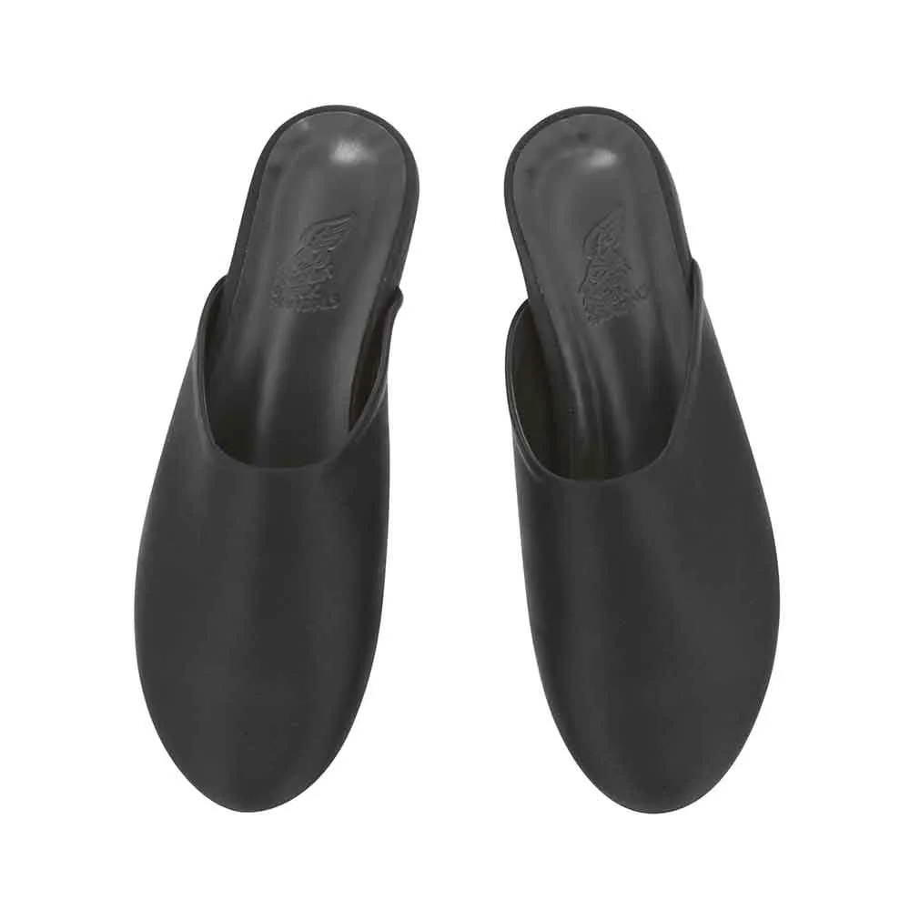 The Slipper All Black sold by Ancient Greek Sandals product image thumbnail 2