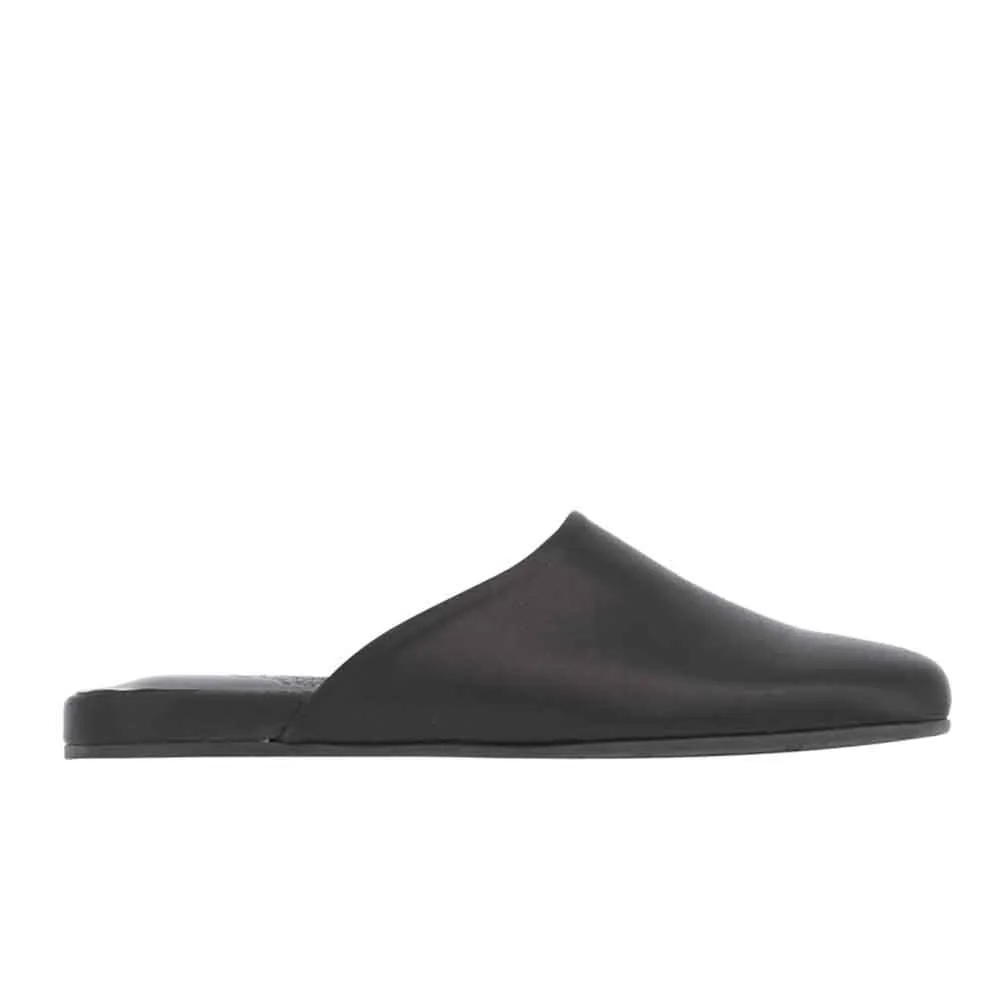 The Slipper All Black sold by Ancient Greek Sandals