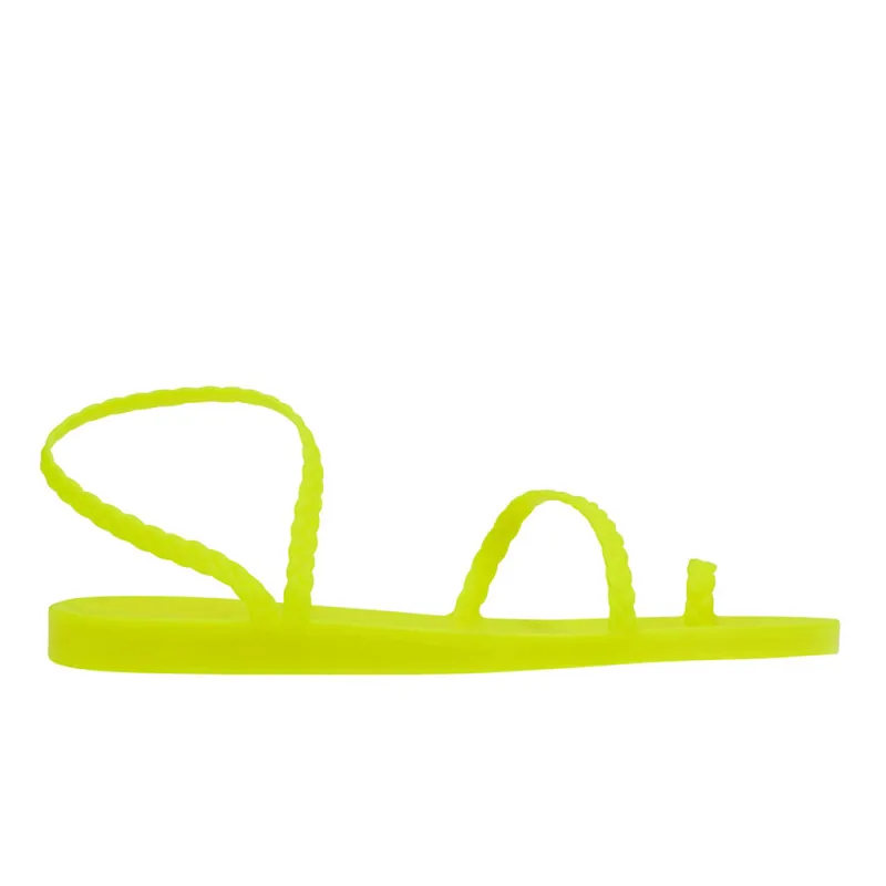 Eleftheria Fluo Yellow sold by Ancient Greek Sandals