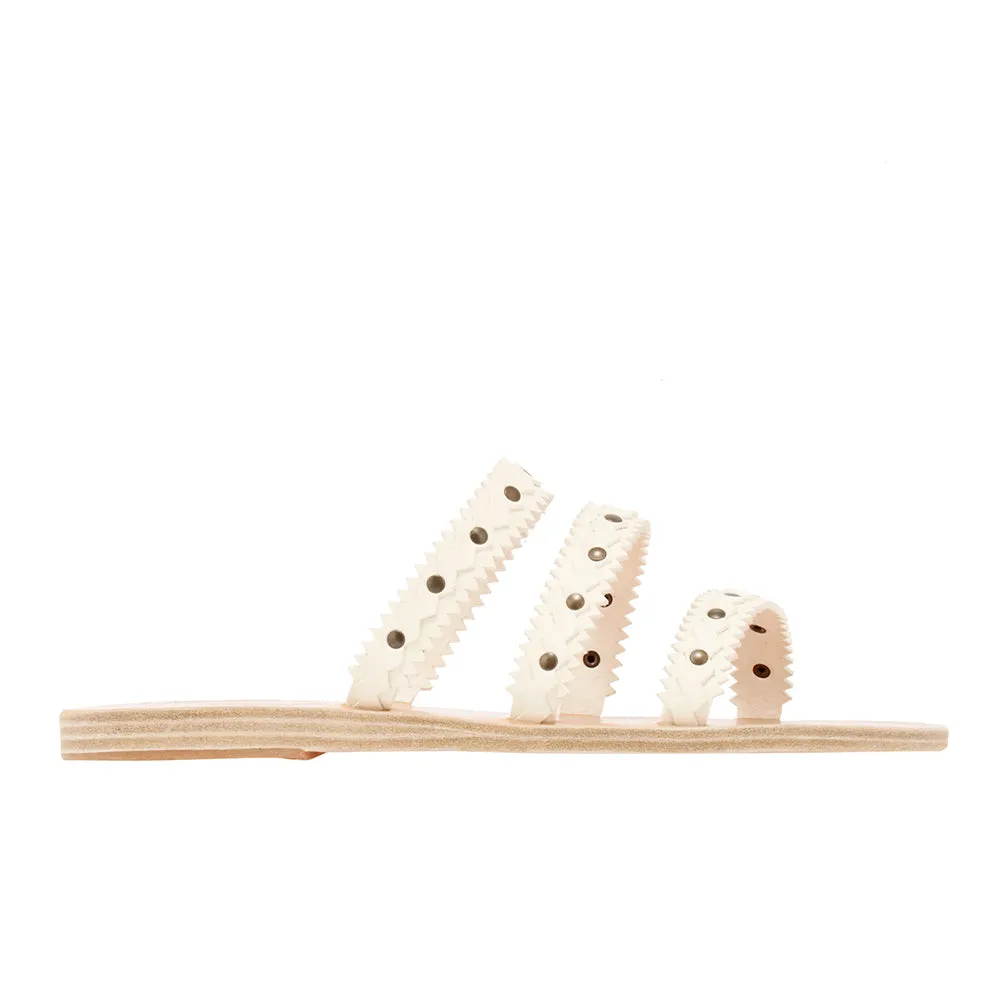 Prostasia Off White sold by Ancient Greek Sandals