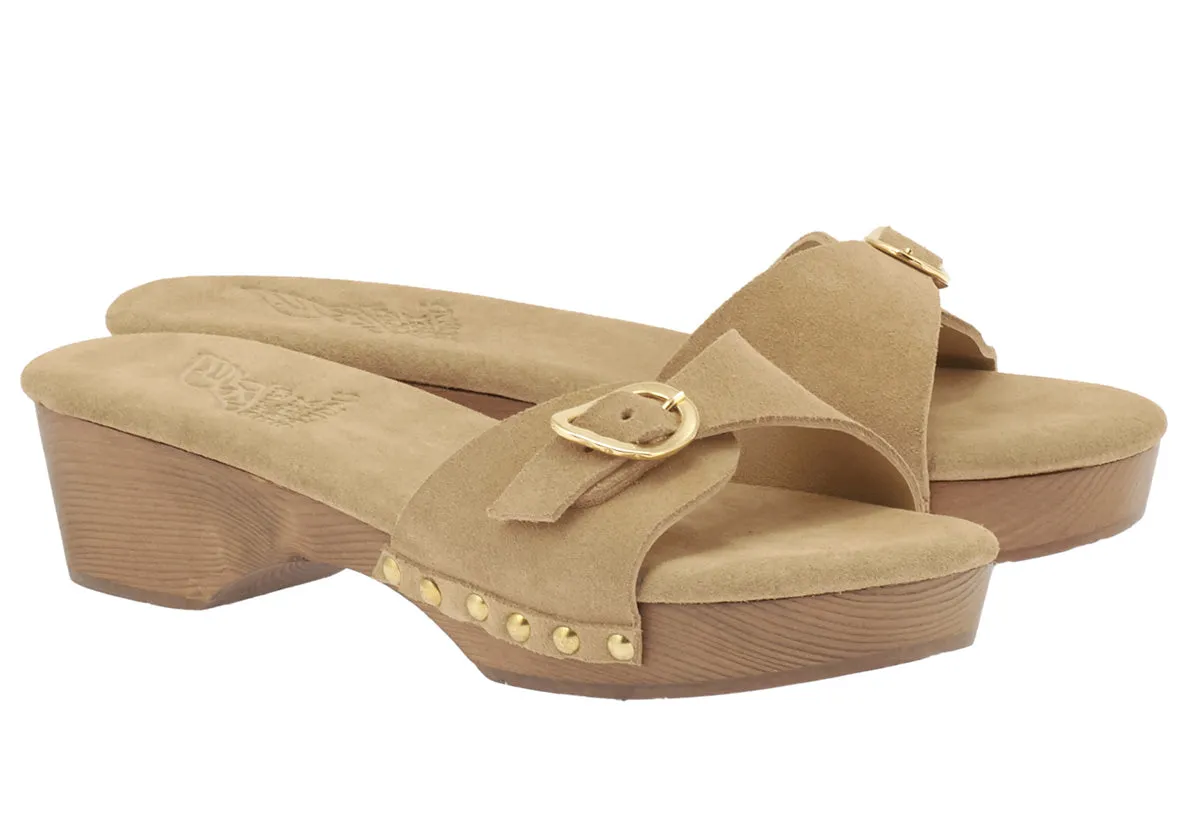 Omonia Sabot Camel sold by Ancient Greek Sandals product image thumbnail 4