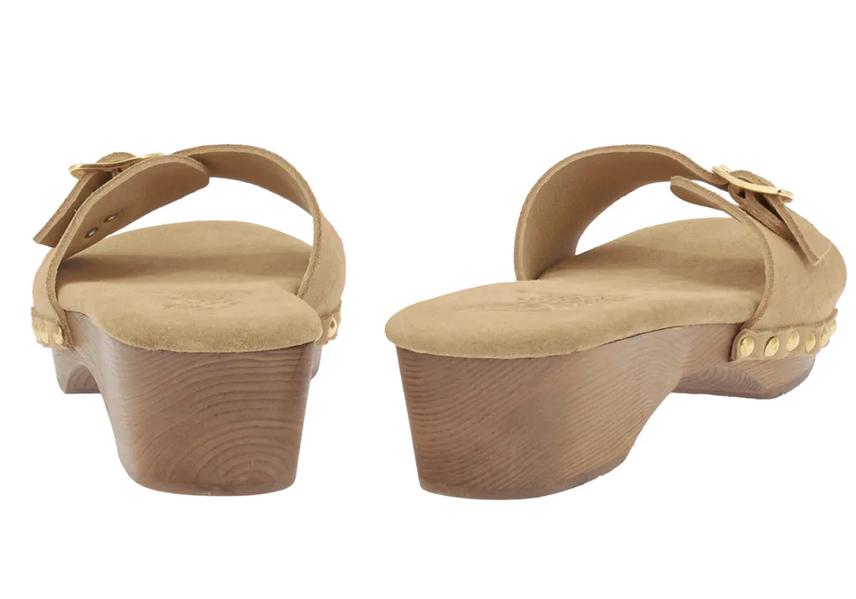 Omonia Sabot Camel sold by Ancient Greek Sandals product image thumbnail 5