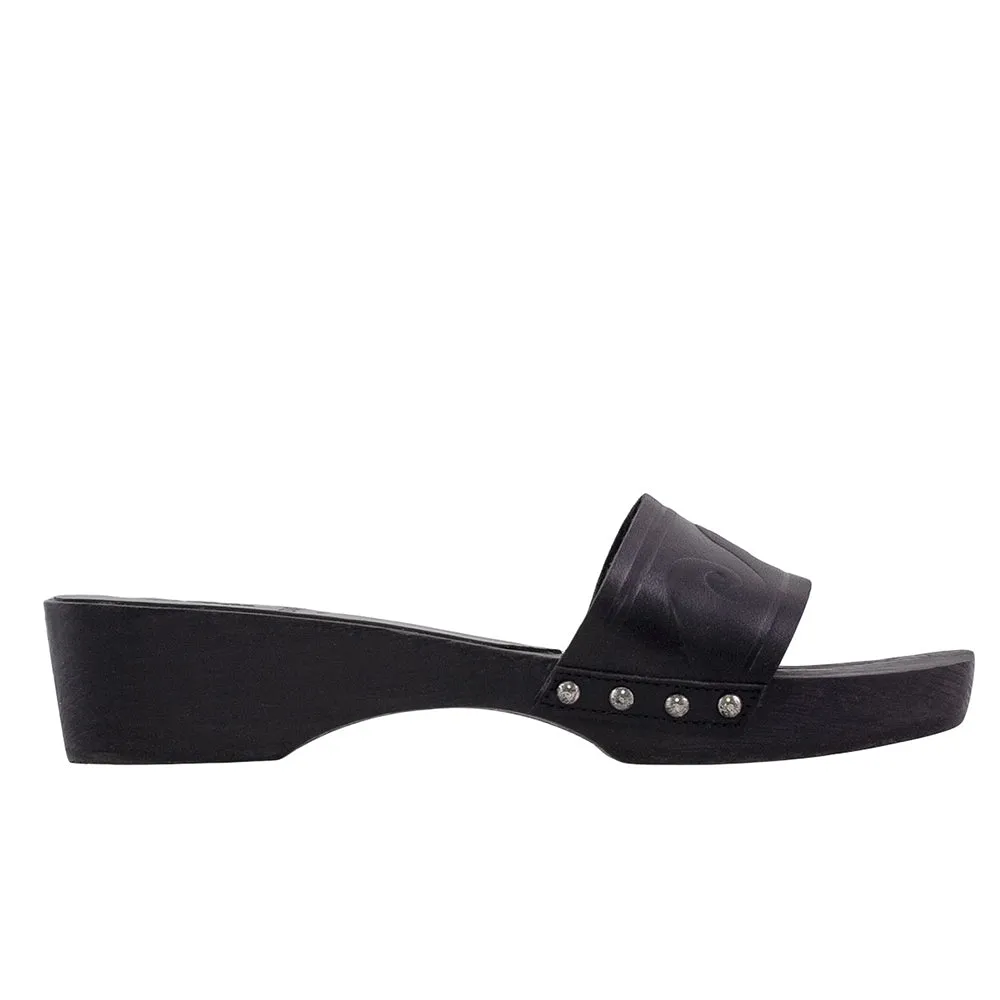 Clog Wave Black sold by Ancient Greek Sandals