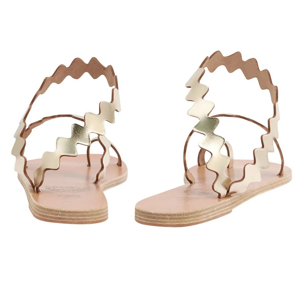 Eleftheria Onda Platinum sold by Ancient Greek Sandals product image thumbnail 5