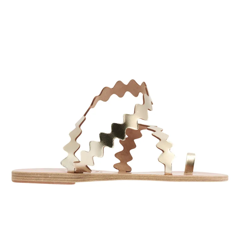 Eleftheria Onda Platinum sold by Ancient Greek Sandals