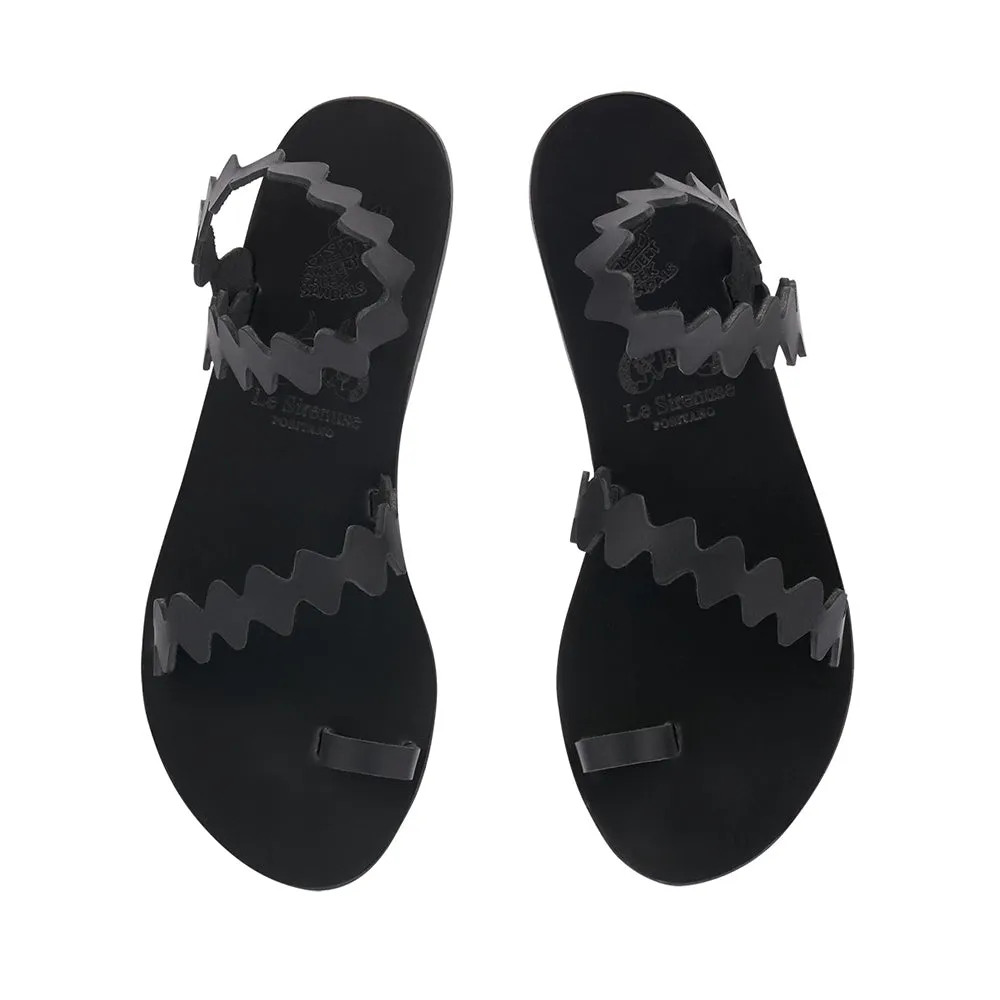 Eleftheria Onda Black sold by Ancient Greek Sandals product image thumbnail 3