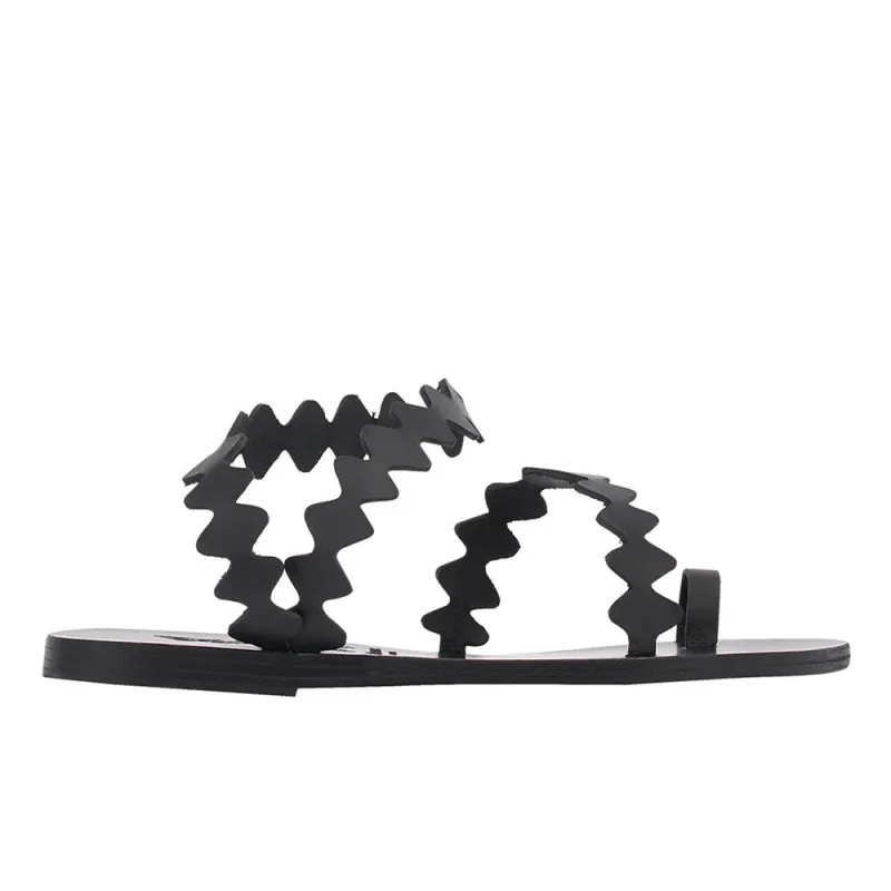 Eleftheria Onda Black sold by Ancient Greek Sandals