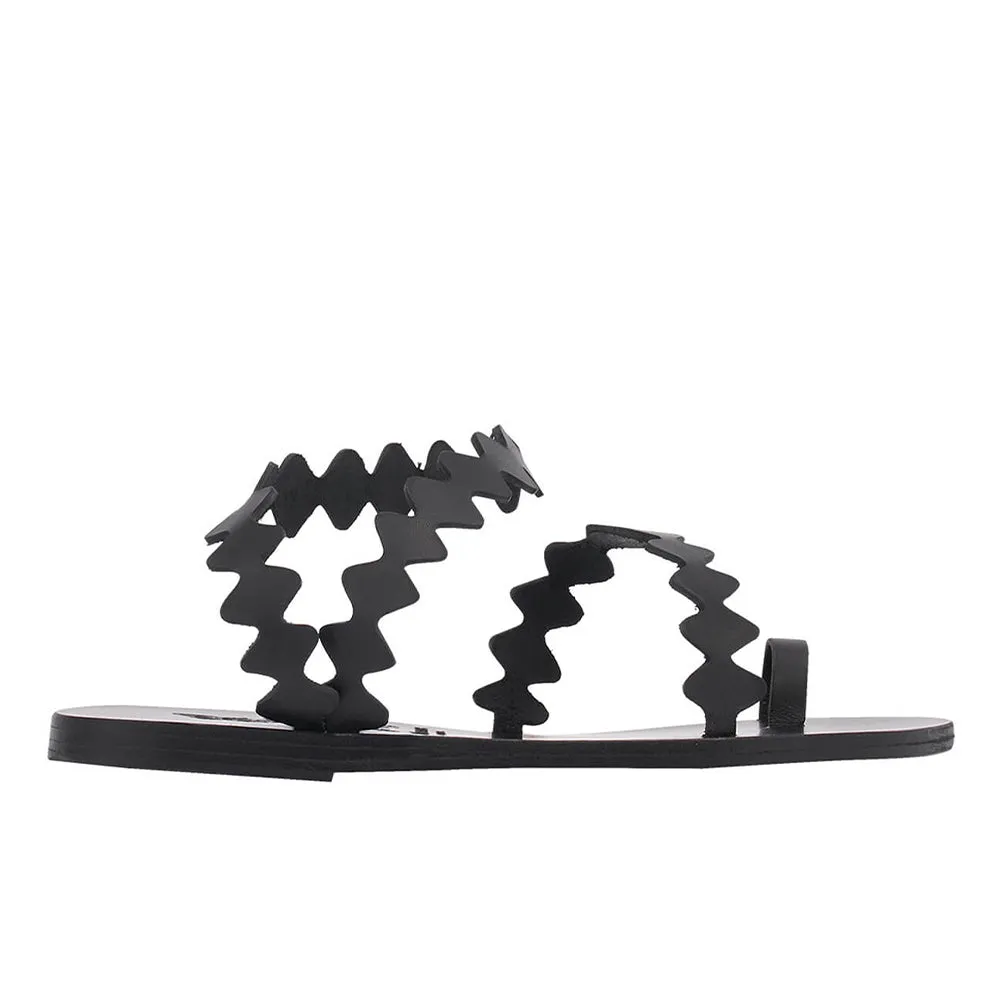 Eleftheria Onda Black sold by Ancient Greek Sandals