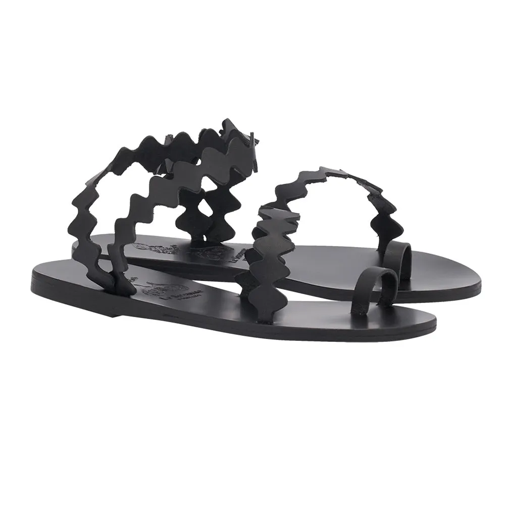 Eleftheria Onda Black sold by Ancient Greek Sandals product image thumbnail 4