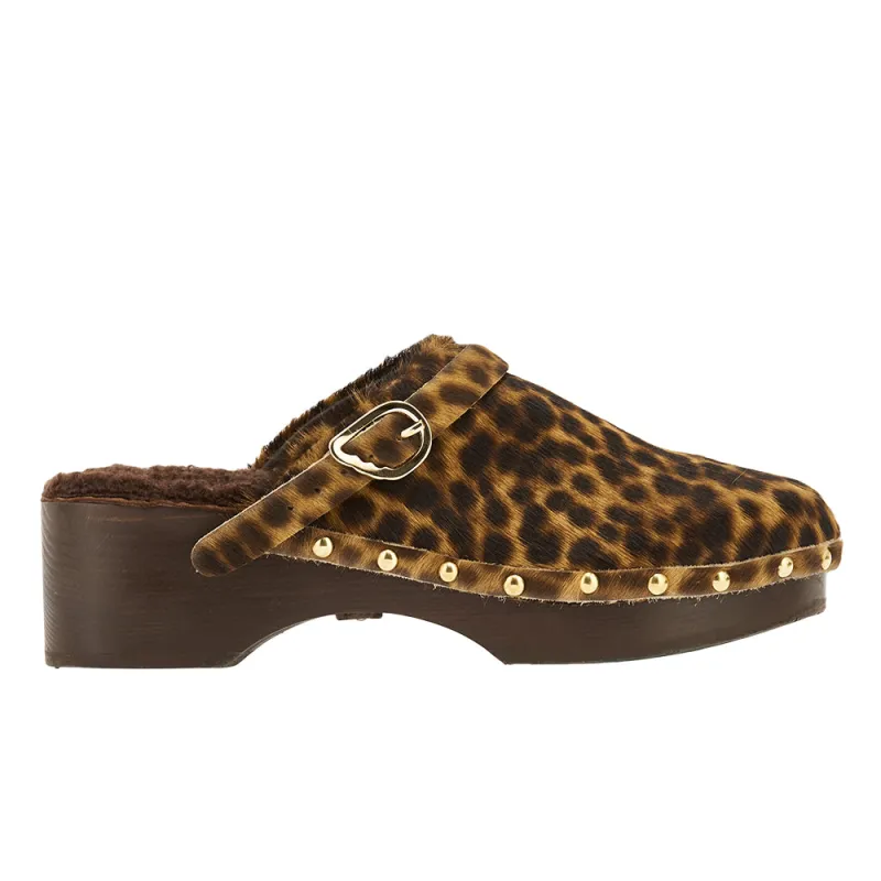 Classic Closed Clog Lynx sold by Ancient Greek Sandals