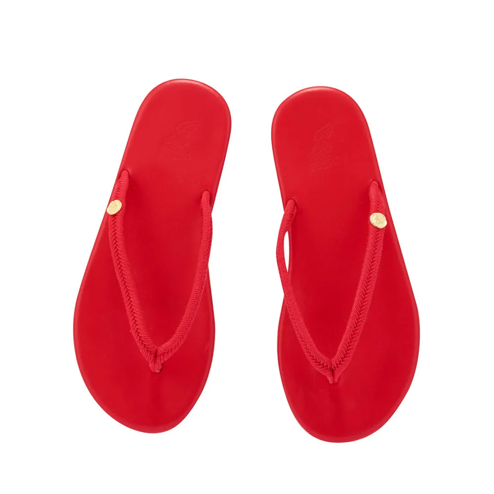 Saionara Rope Red sold by Ancient Greek Sandals product image thumbnail 2