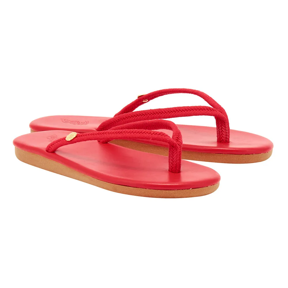 Saionara Rope Red sold by Ancient Greek Sandals product image thumbnail 4