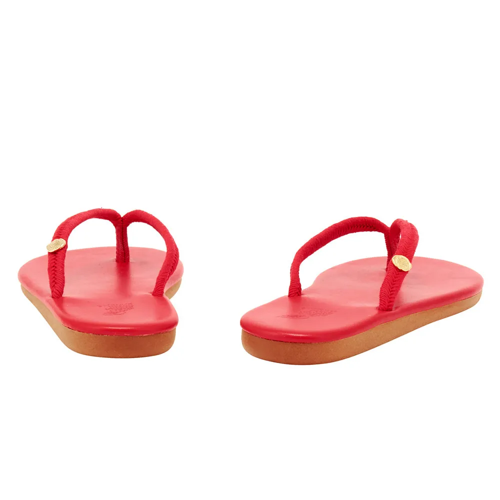 Saionara Rope Red sold by Ancient Greek Sandals product image thumbnail 5