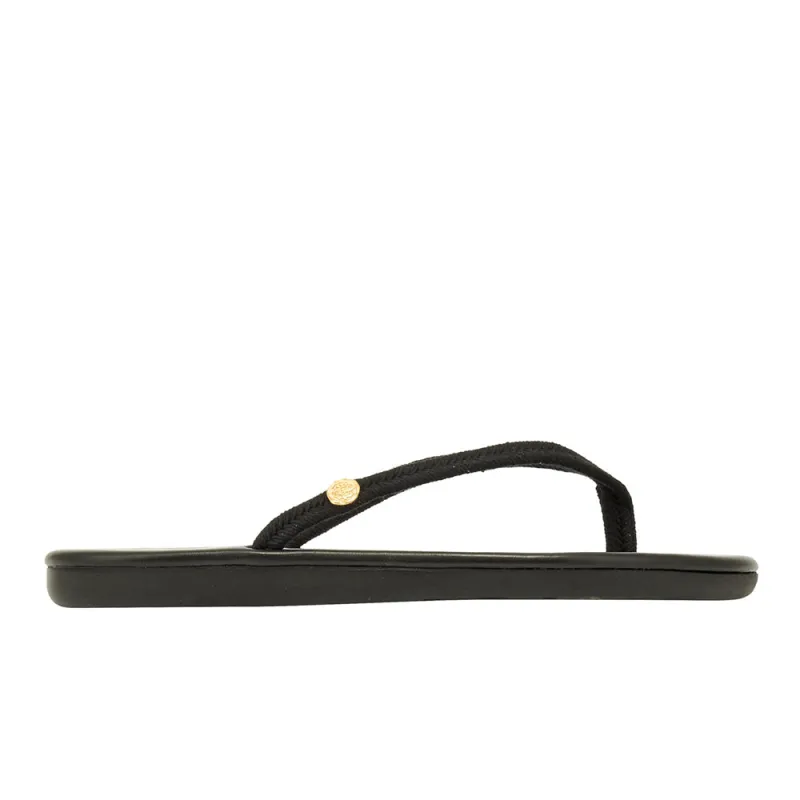 Saionara Rope Black sold by Ancient Greek Sandals