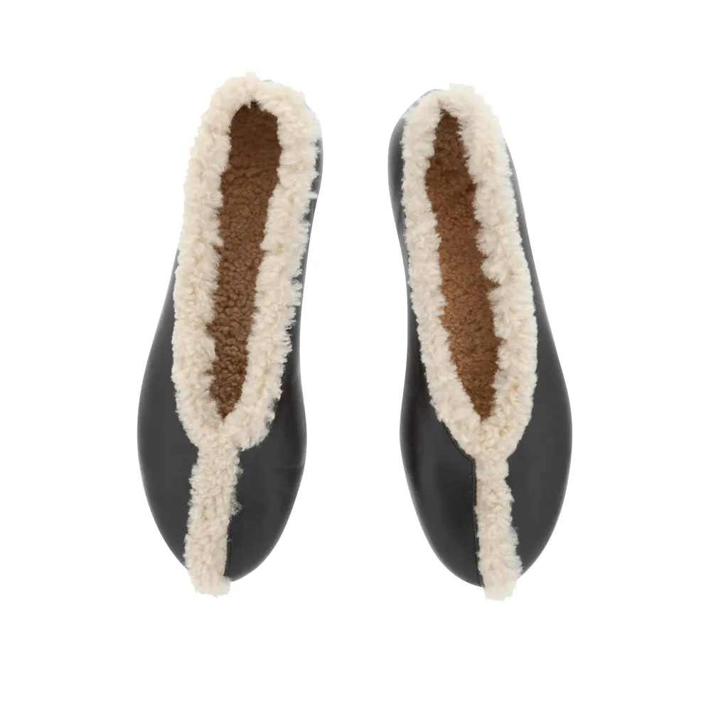 Aeropi Ballet Flat Black sold by Ancient Greek Sandals product image thumbnail 3