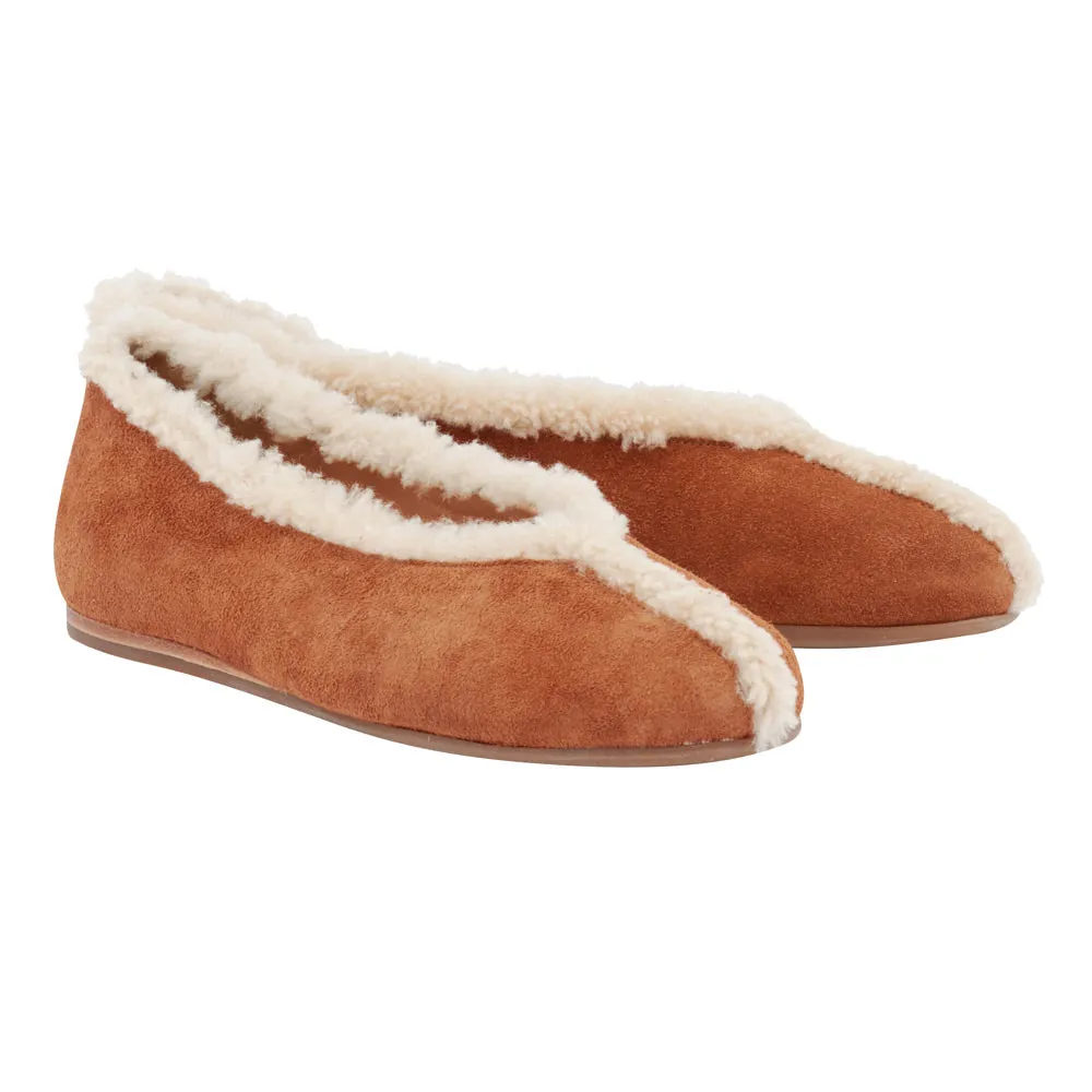 Aeropi Ballet Flat Rust sold by Ancient Greek Sandals product image thumbnail 4