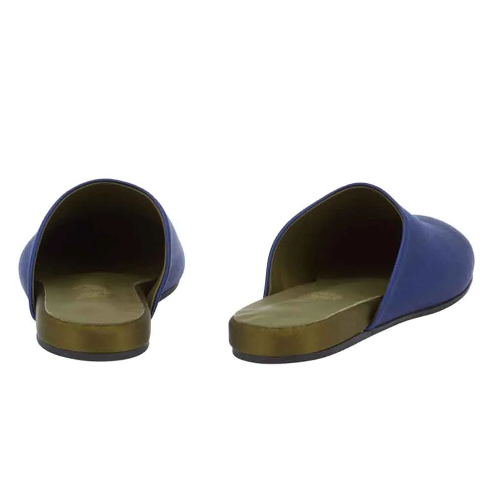 The Slipper Navy/Khaki sold by Ancient Greek Sandals product image thumbnail 5
