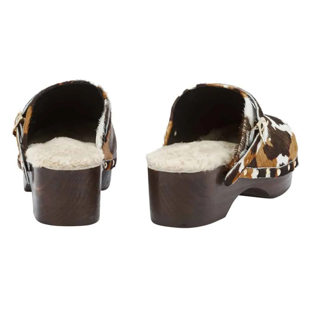 Classic Closed Clog Cow sold by Ancient Greek Sandals product image thumbnail 5