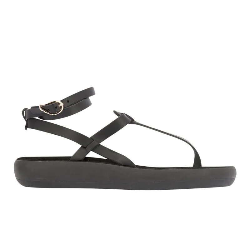 Estia Comfort Black sold by Ancient Greek Sandals