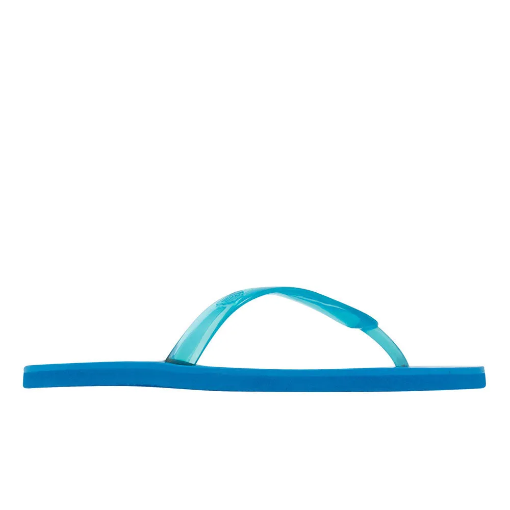 Thong Jelly All Blue sold by Ancient Greek Sandals