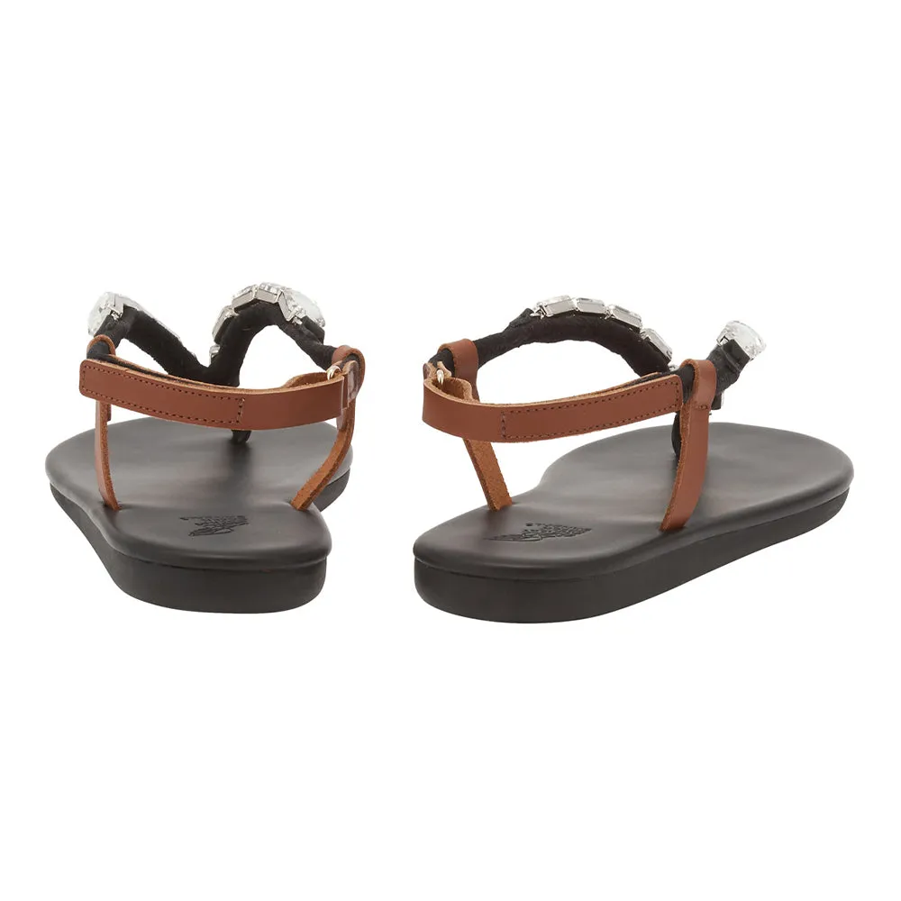 Zoi Crystals Clear/Cotto sold by Ancient Greek Sandals product image thumbnail 4