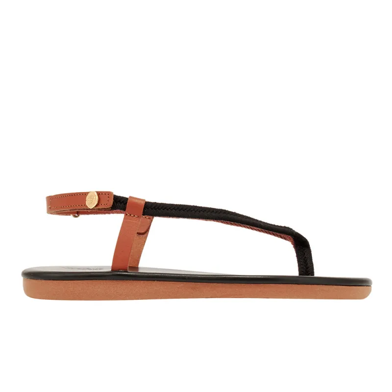 Zoi Black/Tan sold by Ancient Greek Sandals