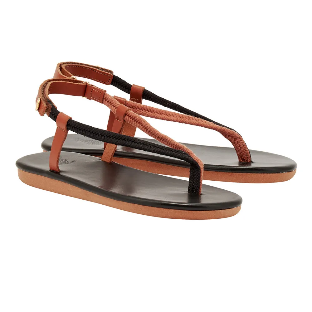 Zoi Black/Tan sold by Ancient Greek Sandals product image thumbnail 4