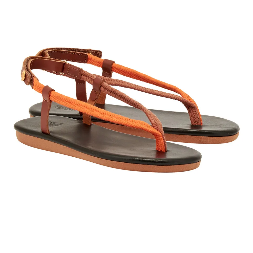 Zoi Orange/Tan sold by Ancient Greek Sandals product image thumbnail 4