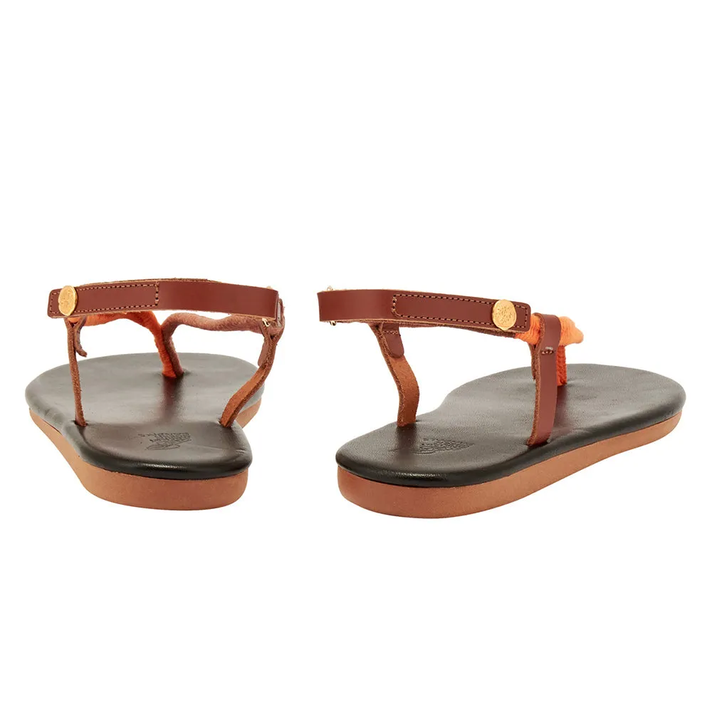 Zoi Orange/Tan sold by Ancient Greek Sandals product image thumbnail 5