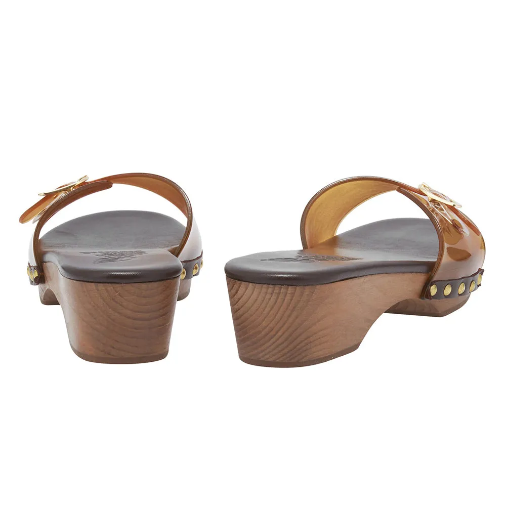 Omonia Clog Jelly Caramel sold by Ancient Greek Sandals product image thumbnail 4