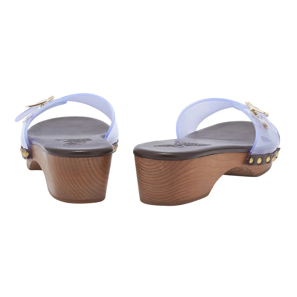 Omonia Clog Jelly Clear sold by Ancient Greek Sandals product image thumbnail 4