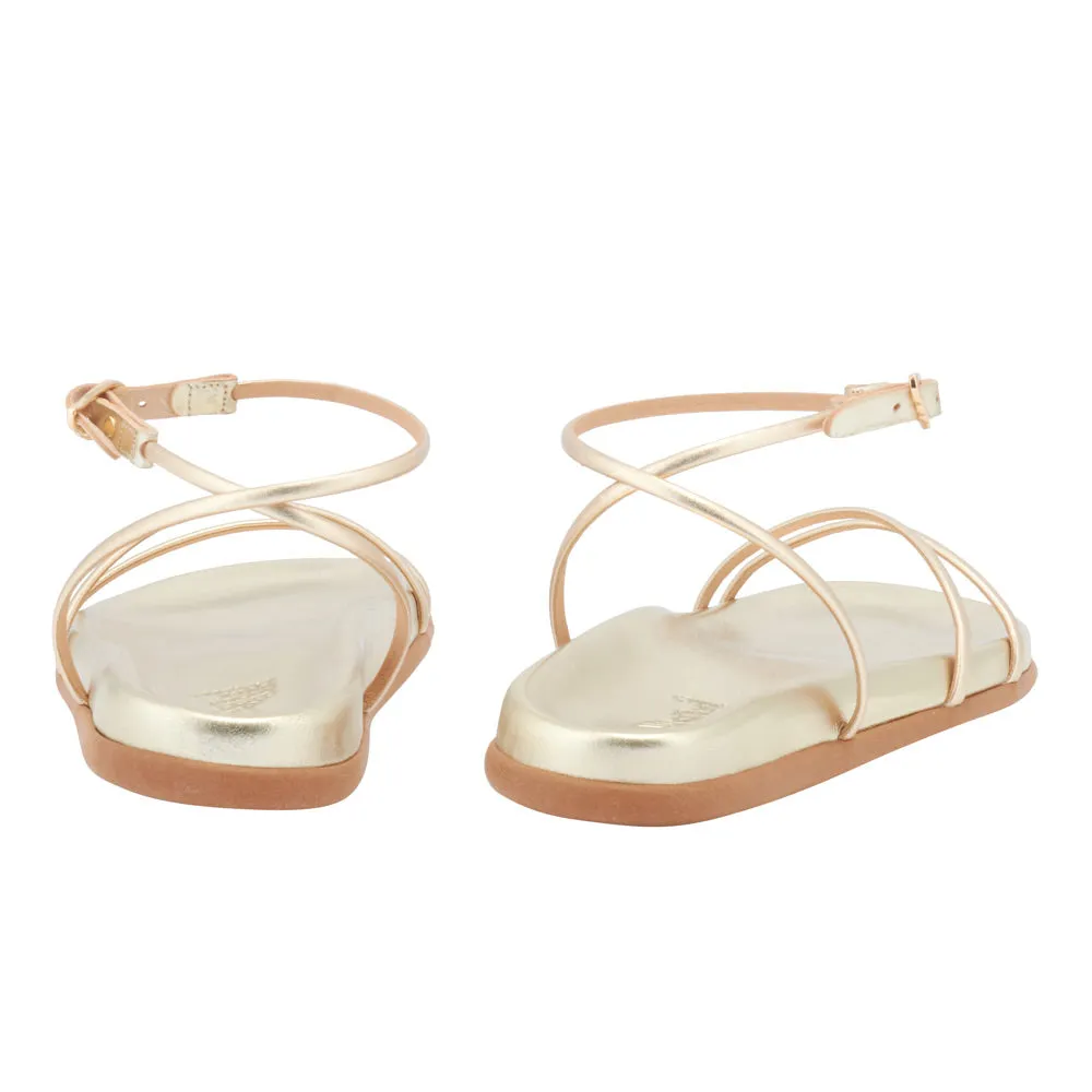 Antiopi Footbed Platinum sold by Ancient Greek Sandals product image thumbnail 4