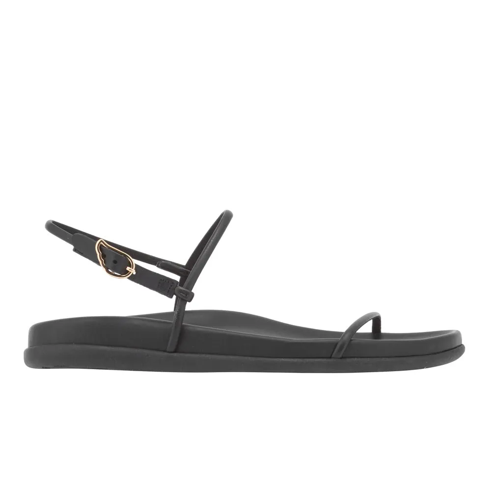Semystra Footbed Black sold by Ancient Greek Sandals