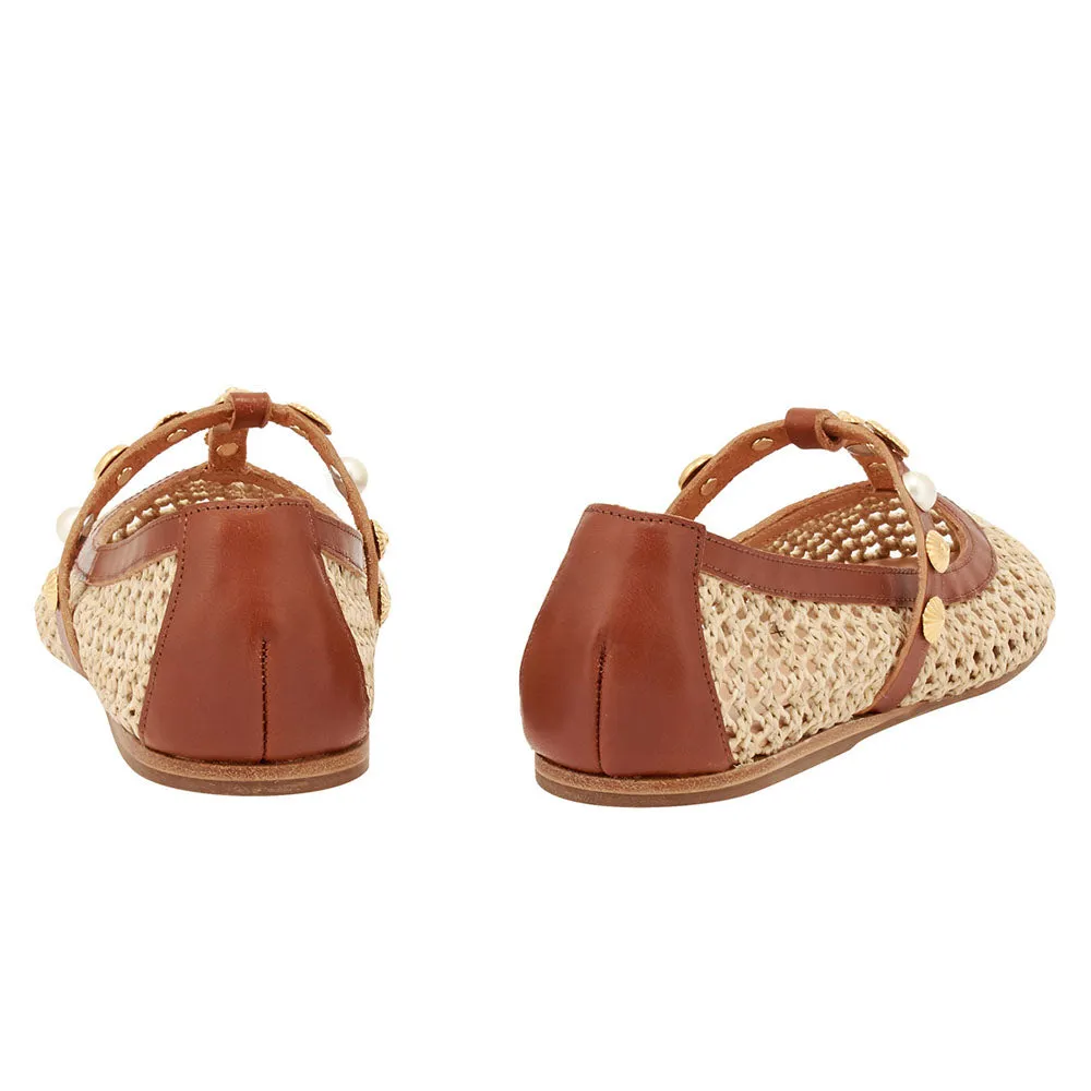 Aerati Ballet Flat Natural sold by Ancient Greek Sandals product image thumbnail 5