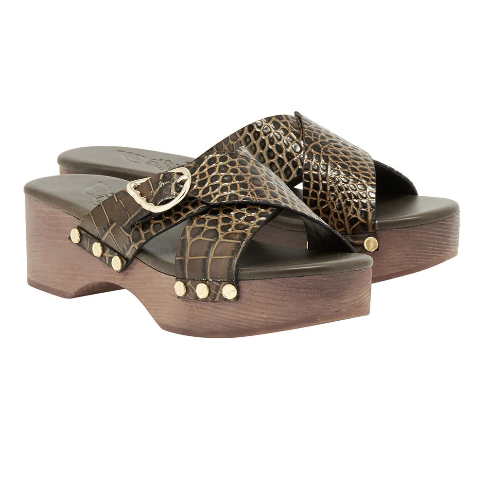 Marilisa Sabot Khaki sold by Ancient Greek Sandals product image thumbnail 3