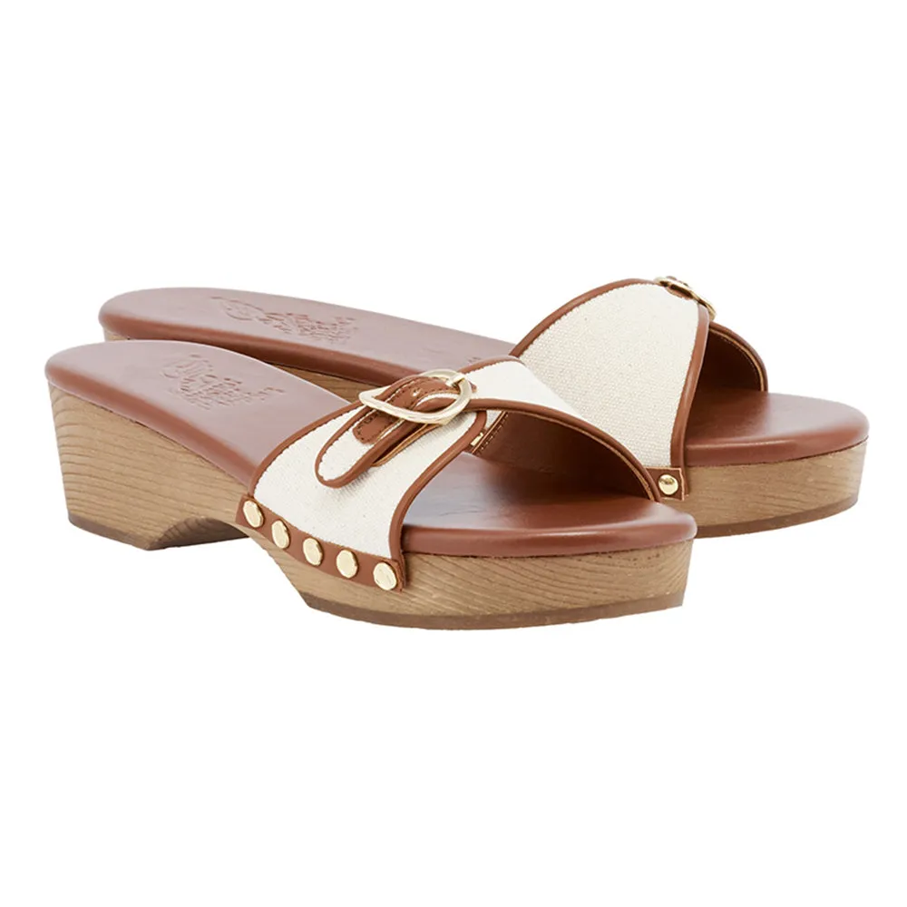 Omonia Clog Cotto sold by Ancient Greek Sandals product image thumbnail 3