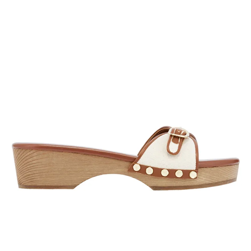 Omonia Clog Cotto sold by Ancient Greek Sandals