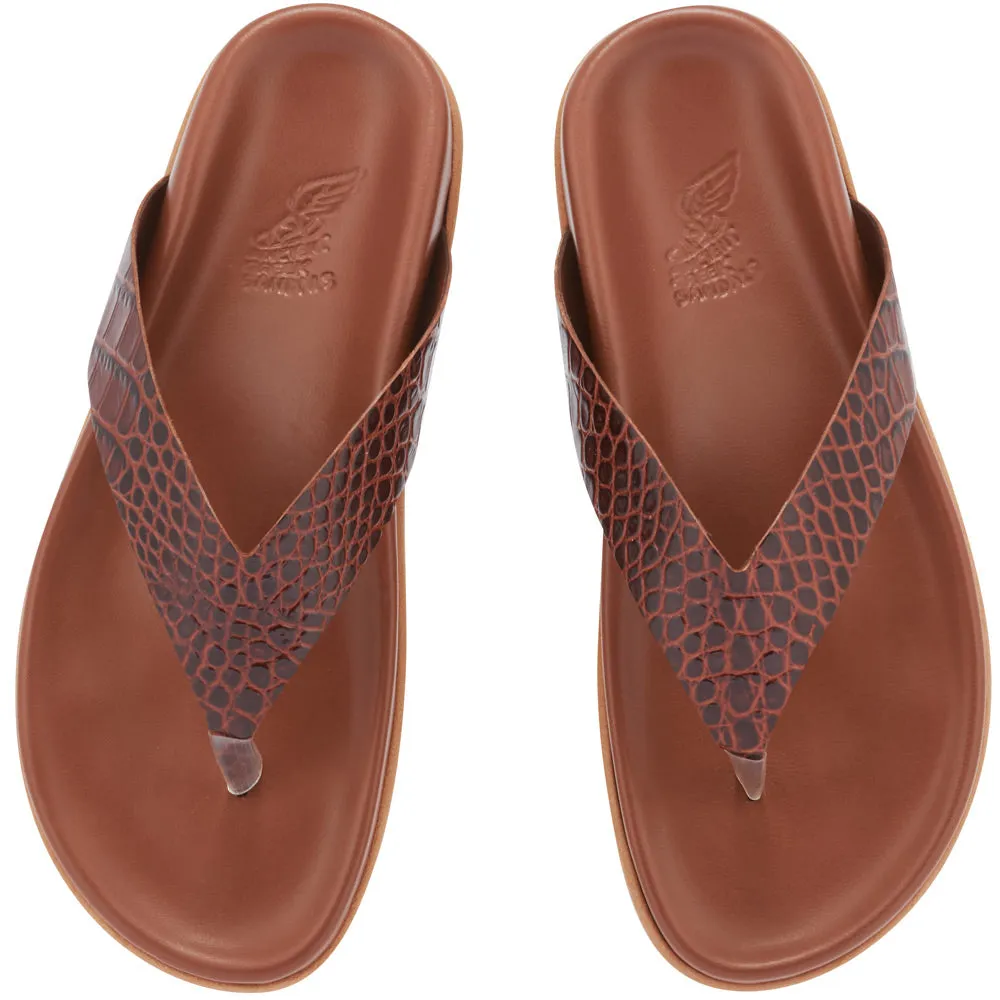 Charys Footbed Ruggine sold by Ancient Greek Sandals product image thumbnail 2