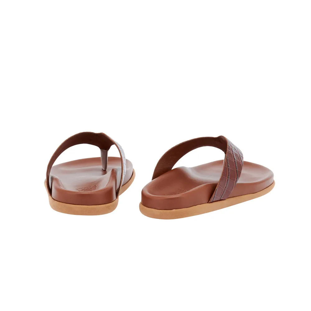 Charys Footbed Ruggine sold by Ancient Greek Sandals product image thumbnail 4