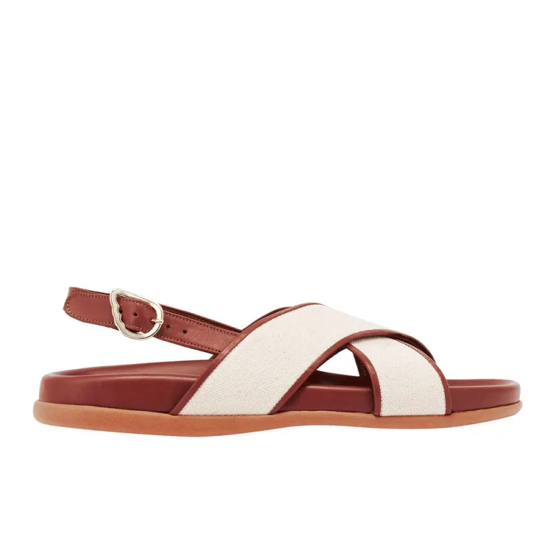 Ikesia Natural/Cotto sold by Ancient Greek Sandals