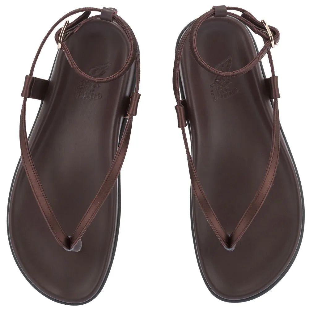 Saloni Footbed Brown sold by Ancient Greek Sandals product image thumbnail 2
