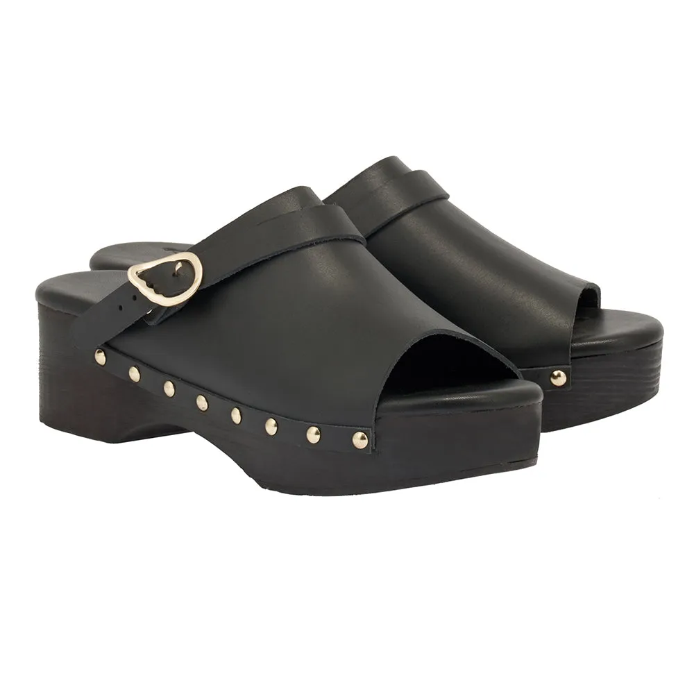 Classic Clog Black sold by Ancient Greek Sandals product image thumbnail 3