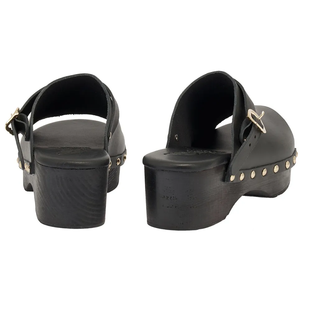 Classic Clog Black sold by Ancient Greek Sandals product image thumbnail 4