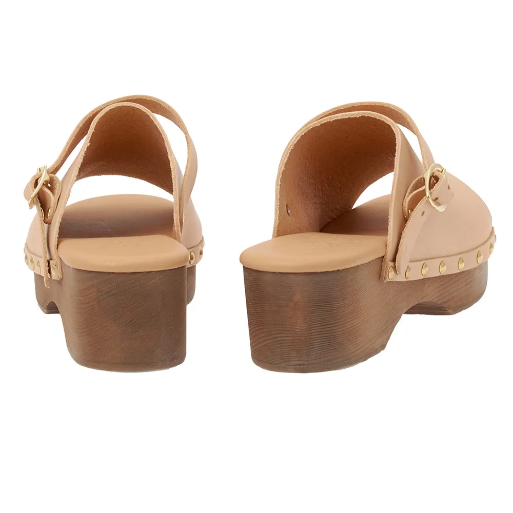 Classic Clog Natural sold by Ancient Greek Sandals product image thumbnail 4