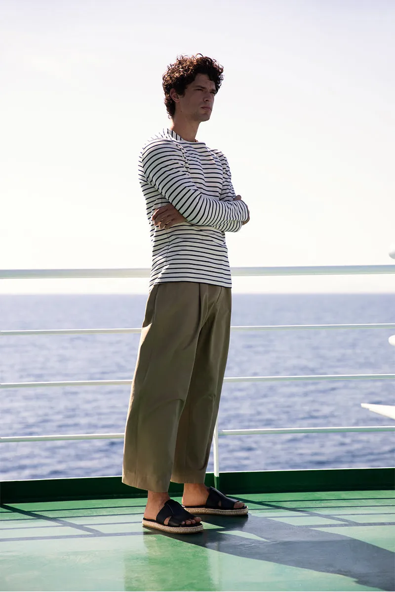 Miltiadis Espadrille Black sold by Ancient Greek Sandals product image thumbnail 2