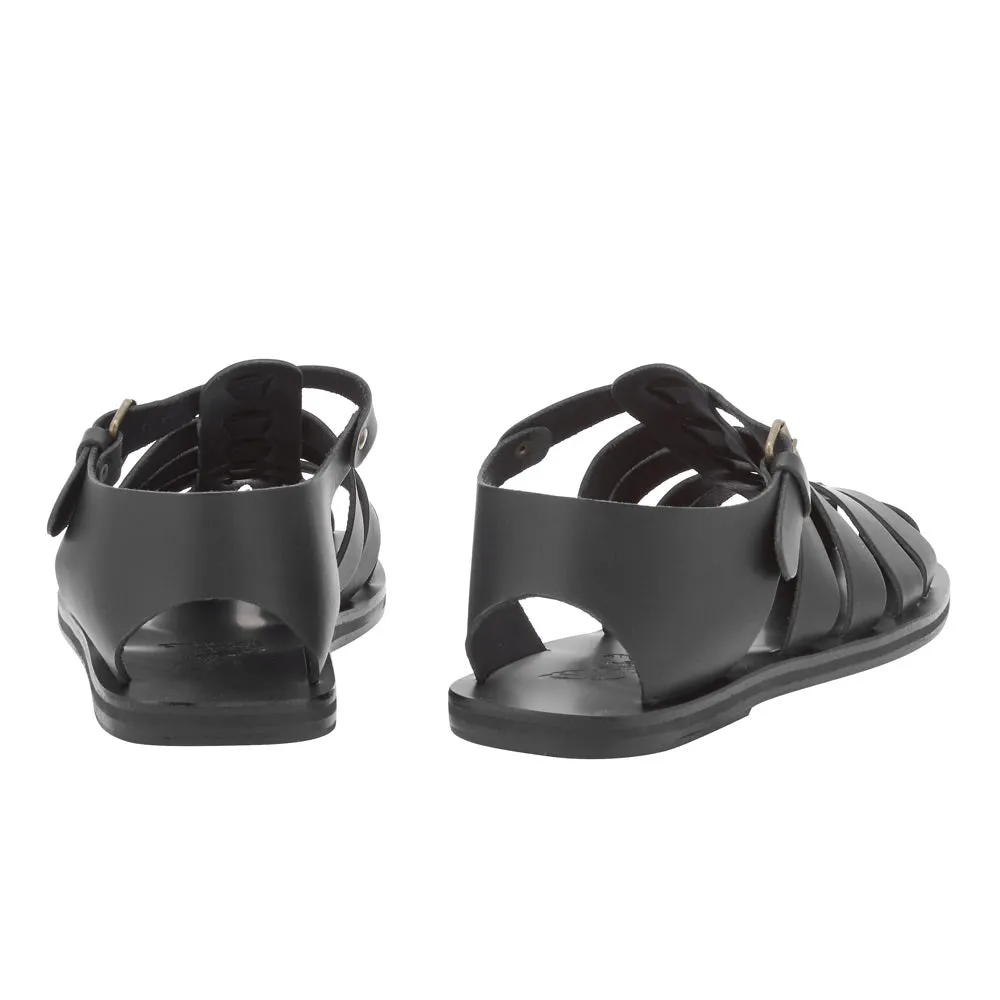 Nestoras Black sold by Ancient Greek Sandals product image thumbnail 4