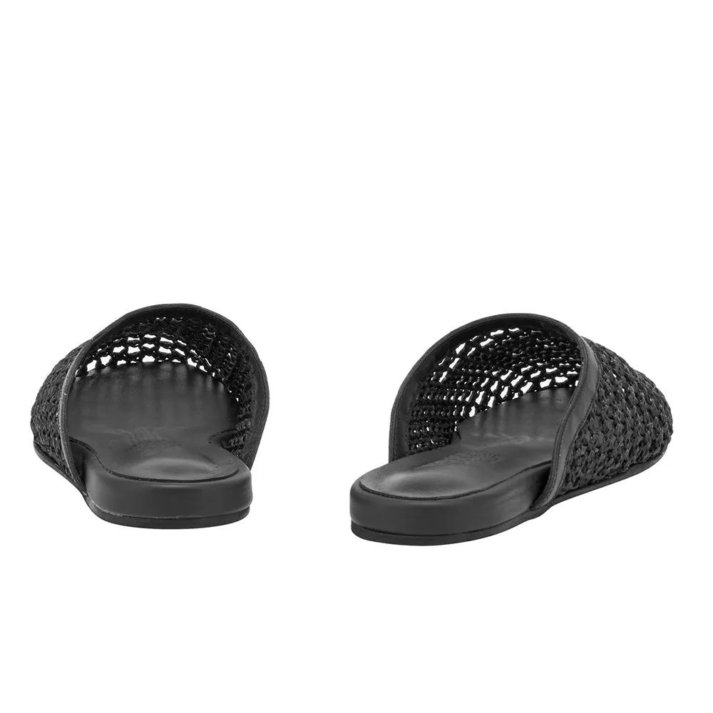 The Slipper Black sold by Ancient Greek Sandals product image thumbnail 5