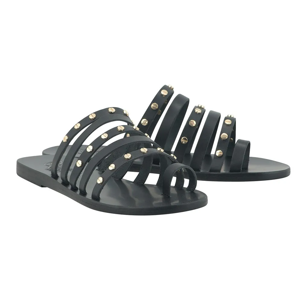 Niki Nails Black sold by Ancient Greek Sandals product image thumbnail 4