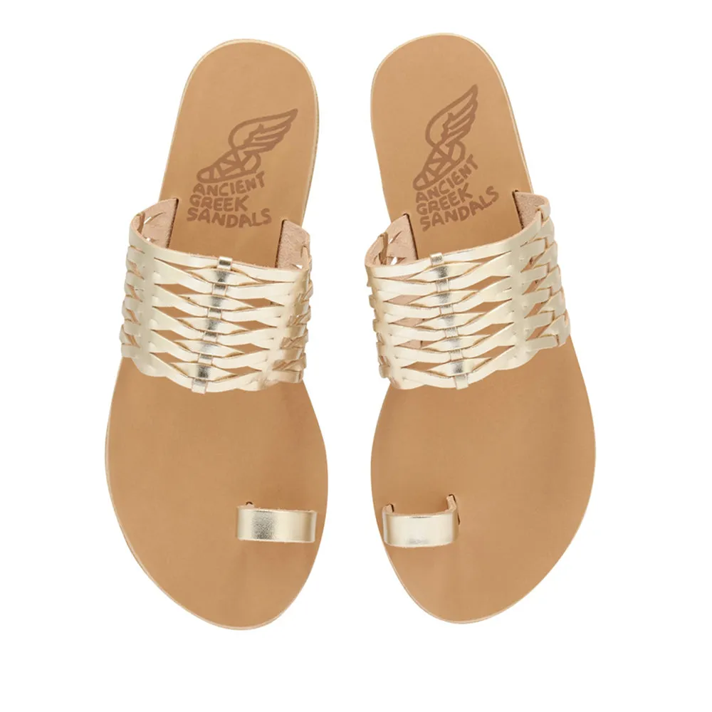 Thalia Woven Platinum sold by Ancient Greek Sandals product image thumbnail 2